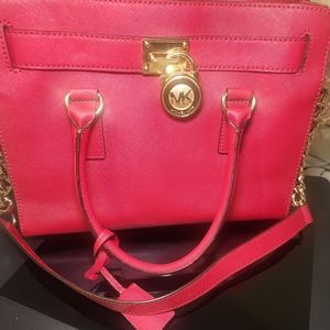 Michael Kors red purse